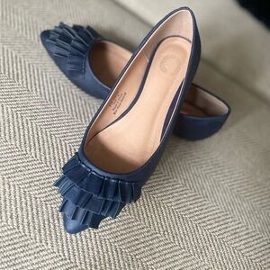 NWOB Denim Blue Flats
